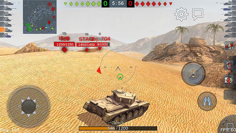 World of Tanks Blitzは、スマホやタブレットで楽しめる硬派なオンライン戦車戦ゲーム！【初歩編】の画像03